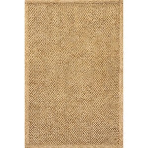 Natural Handwoven Thin Jute Area <b>Rug</b> Boho Striped Flatweave Carpet Jute Backing for Farmhouse Living Room Eco-Friendly Home - Product Image 4