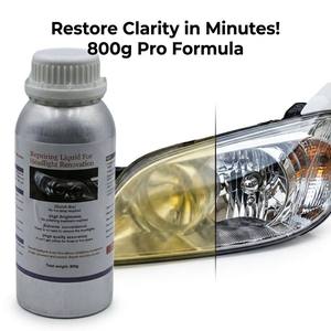 Kit de Restauración de Faros de Coche de Larga Duración, Líquido de 800 ml - Claridad Permanente y Protección UV, Fabricante Chino - Product Image 5