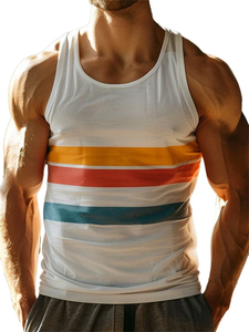 Nueva Camiseta Deportiva Transpirable Personalizada de Moda 2026 para Hombre, Ropa de Gimnasio, Fitness, Musculación, Tallas Grandes, Tejida, Sólida, de Secado Rápido - Product Image 5