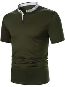 Nouveau T-shirt Polo Décontracté Homme à Manches Courtes Style Personnalisé – Qualité Supérieure, Tendance Urbaine - Product Image 4