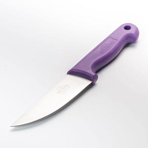 Cuchillo de Cocina BUCK KNIVES de 5 Pulgadas, Hoja de Acero Inoxidable, Mango de Plástico Morado, Cuchillo de Cocina Moderno y Duradero para Uso con la Mano Derecha - Product Image 4