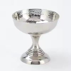 Elegante Tazón de Acero Inoxidable para Helado con Cuchara, Plato de Metal para Postre - Product Image 2