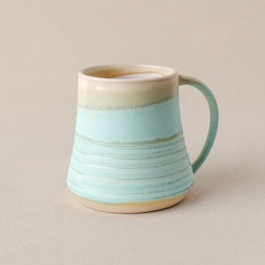 ชุดแก้วกาแฟเซรามิกสีเขียวสไตล์เรียบง่าย พร้อมเคลือบลายจุด ลายพิมพ์สันติภาพ ด้ามจับสบายมือ สำหรับใช้ในบ้านหรือร้านกาแฟ - Product Image 6