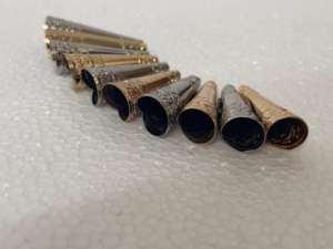 Conos de Campanilla de Hierro a Granel Regalia Tinkler para Suministros de Vestuario, con Sonido Fuerte y Resonante, Resistentes al Agua, Cuentas Artesanales Negras, 100 Unidades - Product Image 3