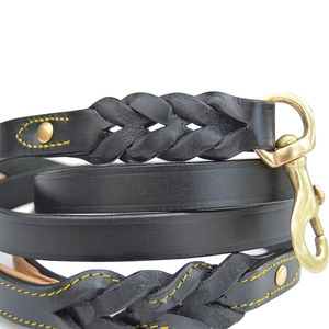 Handmade Leather <b>Braided</b> Dogs pet Collars suitable for training walking and outdoor adventures in reasonable price - Product Image 2