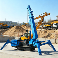 Grue suspendue araignée 3T de petite taille et efficace pour les installations dans les halls d'ascenseurs et les atriums