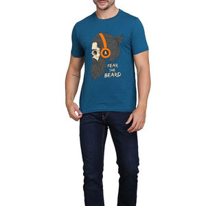 Camisetas Casuales de Verano para Hombre, Nuevas, a la Moda, 100% Algodón, Manga Corta, Cuello Redondo, Estampadas, Transpirables, Antiarrugas - Product Image 5