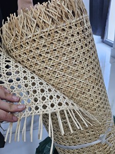 Custom Size Rattan Cane Webbing Roll for DIY Furniture Projects - Product Image 5