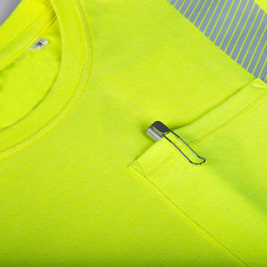 T-shirts de travail réfléchissants haute visibilité pour hommes, t-shirt réfléchissant à séchage rapide, t-shirt de sécurité - Product Image 2