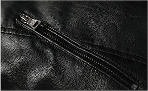 Chaqueta de Cuero Larga para Hombre, Nueva Moda, Transpirable, de Alta Calidad, Impermeable, Cortavientos, Informal, con Capucha, para Verano - Product Image 6