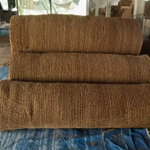 Tapis rectangulaire de haute qualité à thème naturel, décoratif, en COIR GEOTEX, design traditionnel, multifonctionnel, pour usage intérieur, fabriqué à la machine, Jucor - Product Image 1
