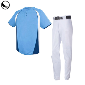 Camiseta de Béisbol con Estampado Floral Brillante y Bordado Personalizado, Estilo Uniforme, Venta al Por Mayor, Jersey de Béisbol Deportivo Barato - Product Image 3