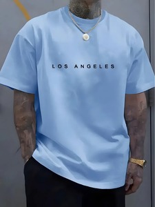 Camisetas de Hip Hop Extra Grandes para Hombre con Logotipo de Impresión Digital de Alta Calidad y Diseño Personalizado, 100% Algodón Antiarrugas - Product Image 5