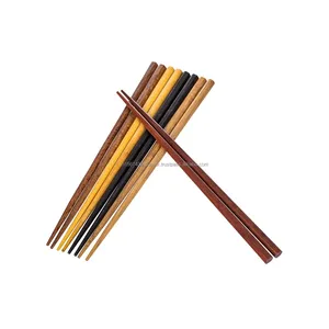 Natural Eco Friendly Bamboo <b>Chopstick</b> Set Elegant Flatware with Traditional and Modern Carved Designs Korean Style for Parties - Product Image 1