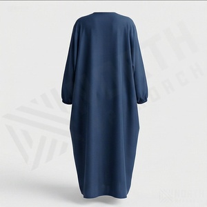 Abaya Manufacturer New Latest Design Custom Abaya <b>Kaftan</b> Stylish Royal Women Cool <b>Maxi</b> Dress Modest Abaya Customized Color - Product Image 2