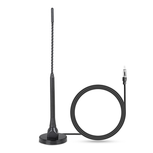 Antenne radio AM/FM universelle à base magnétique Roadpower (RP-ATN-MG-3014) avec prise mâle standard et construction résistante aux intempéries - Product Image 1