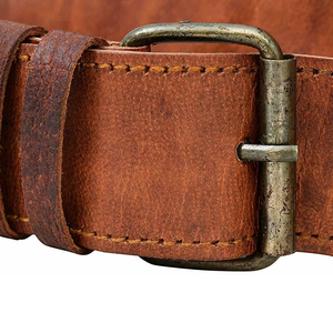 กระเป๋าหนังแท้แบบดัฟเฟิลสั่งทำ OEM ขายส่ง หนังแท้ 100% บุโพลีเอสเตอร์ ขายดีสำหรับผู้ชายและผู้หญิง - Product Image 5