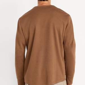 Camisetas deportivas de manga larga para hombre, 100% poliéster algodón, lisas, teñidas, informales, con logotipo personalizado, OEM ODM, corte regular. - Product Image 5