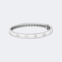 Bracelet élégant en or avec diamants de laboratoire multi-formes pour femme, luxe, anniversaire, mariage, certifié IGI SGL, couleur E/F, VS-VVS