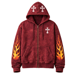 Sweat à capuche pour homme en tissu polaire doux, chaud et confortable, coupe décontractée, idéal pour les tenues décontractées, les vêtements d'hiver et la mode urbaine. - Product Image 4