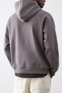 Sudadera con Capucha Beige de Algodón y Poliéster Premium, Personalización con Logotipo Bordado e Impreso para la Temporada de Invierno, Venta al Por Mayor - Product Image 3