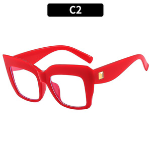 Lmamba 204 Fashion Large <b>Frame</b> Anti-Blue Light <b>Plastic</b> Glasses Square <b>Frame</b> Cat Eye Custom Prescription Eye Glasses Women - Product Image 5