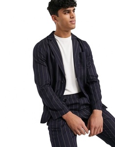 2021 Latest Design Men's Line Pattern Over Sized Tracksuit Men's Pullover Printed Sweatsuit - Product Image 1