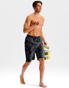 Modern Custom Beach Fashion Board Shorts for <b>Men</b> Quick Dry Swim Shorts Lightweight Breathable <b>Trunks</b> with Sublimation Digital - Product Image 1