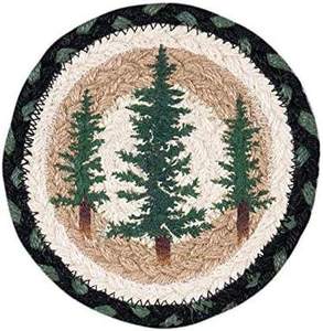 Handcrafted Round Jute <b>Table</b> Mat with Star Design Decorative Braided <b>Placemat</b> for <b>Dining</b> Home Decor - Product Image 2