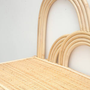 <b>Heart</b> Shaped Rattan wall-mounted <b>shelf</b> for kids Woven Floating Storage Rack Boho Nursery Wall Decor Storage Display <b>Shelf</b> Pack - Product Image 2