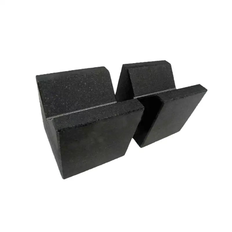Nhà sản xuất Cung Cấp Các khối phát hiện hình chữ V bằng đá cẩm thạch với độ chính xác cao của khung hình chữ V cấp 00 và cấp 0