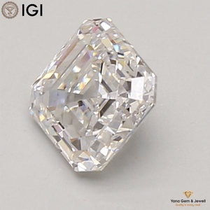 Diamant de laboratoire CVD de 1,50 carat, couleur D, clarté VS2, avec certificat IGI, taille Asscher, pour la création de bagues haut de gamme - Product Image 4