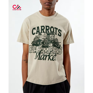 Factory Direct Plus Size Men's Knitted 100% Cotton Breathable T-Shirts Solid Color Customized Front <b>Logo</b> Printed High Street - Product Image 1