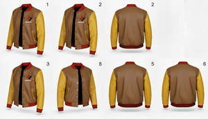Premium Quality Varsity <b>Jacket</b> <b>Men</b> Casual Cotton Blend Button Up <b>Lightweight</b> Fashion Streetwear <b>Jacket</b> - Product Image 5