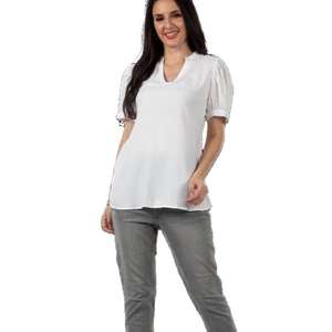 Top elegante de color sólido para mujer, muy demandado, ideal para uso casual y de oficina. Opciones disponibles de proveedor indio. - Product Image 4