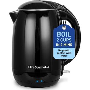 EKT1821 Bollitore Elettrico 1.8L 1500W Cool-Touch a Doppia Parete Isolato con Interno in Acciaio Inox Coperchio Base Girevole a 360 Gradi - Product Image 1