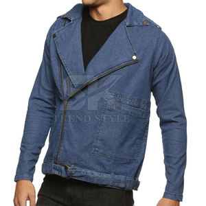 Veste en jean unie décontractée pour homme 2026 – Nouvelle mode streetwear confortable pour l'hiver - Product Image 2
