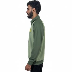 Polo de manga larga para hombre, personalizado, transpirable, de secado rápido, 100% algodón, tejido de alta calidad, con bolsillo, para trabajo. - Product Image 4