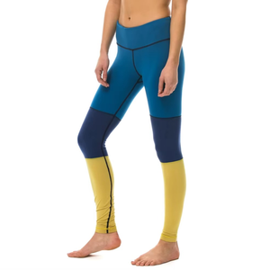 Leggings pour femmes sur mesure, motif paisley, respirants, séchage rapide, taille haute, décoration en maille, vente en gros professionnelle, prix bas - Product Image 1