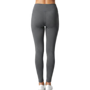 Women Mid Waist <b>Tummy</b> <b>Control</b> Gym Leggings Polyester/Cotton Quick Dry Breathable Eco-Friendly Lightweight Summer Activewear - Product Image 4