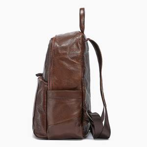 กระเป๋าเป้สะพายหลังหนังแท้สำหรับผู้หญิง สไตล์มินิมอล สำหรับเดินทางช่วงฤดูใบไม้ผลิ หนังวัวนุ่มแบบวินเทจ กันน้ำ เป็นมิตรกับสิ่งแวดล้อม เหมาะสำหรับไปเรียนมหาวิทยาลัยหรือโรงเรียน - Product Image 2