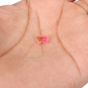 Pierre précieuse rectangulaire créée en laboratoire, taille normale 7x5 mm, 1,20 carat, pour la fabrication de bijoux - Product Image 2