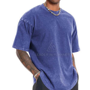 เสื้อยืดทรงหลวมลายใหม่ปี 2026 ออกแบบโลโก้ได้ตามต้องการสำหรับผู้ชาย  เสื้อยืดฟอกสีแบบขายส่ง ใส่สบาย ผลิตจากผ้าฝ้าย 100% - Product Image 2