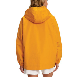 Trendy Wholesale Women Orange Hooded <b>Rain</b> Windbreaker <b>Jacket</b> Custom <b>Lightweight</b> Waterproof Outdoor Casual Zip Up <b>jacket</b> for <b>men</b> - Product Image 2