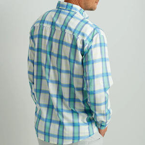 Camisa de Pesca de Manga Larga con Botones y Protección Solar UPF 50 para Hombre, con Logotipo Personalizado, 100% Poliéster, Impresión por Transferencia de Calor, Resistente al Viento - Product Image 2