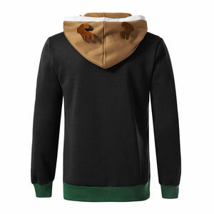 Sudadera con Capucha de Algodón Estampada Navideña, Diseño Artístico de Invierno, Secado Rápido, Unisex, Cómoda para Uso Diario - Product Image 2