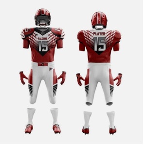 Machine Sewn V-Neck American Football Jerseys Shirts & <b>Knee</b> Length Shorts Sets High Quality 2 Piece Sports Suits - Product Image 3