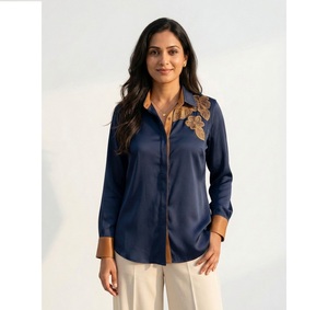 Camiseta más vendida para mujer, cómoda y transpirable, informal, de algodón, para uso diario. Compre directamente del proveedor a bajo precio. - Product Image 1
