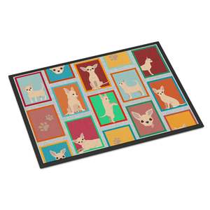 Chihuahua <b>Doormat</b> for Indoor and Outdoor Entryway 24H X 36W Non-Slip Washable Low Pile Door Mat - Product Image 1