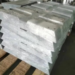 Lingot de zinc raffiné de qualité supérieure pour composants de fonderie sous pression, traitement industriel et distribution mondiale à l'exportation - Product Image 1